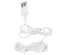 HEATSHAKING Clicker Automático de Pantalla USB para Móvil, Herramienta de Plástico Ajustable para Transmisión en Directo, Clicker de Pantalla Blanco para Radio y Smartphone