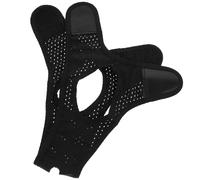 HEATSHAKING Correa de Barbilla Antirronquidos Transpirable y Ajustable para Adultos Soporte Mandibular Triangular Negro para Prevención de Ronquidos y Mejora del Sueño
