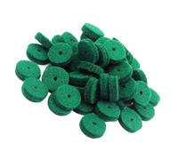HEATSHAKING de Arandelas Redondas de Fieltro y Mejoran el para Piano 90 Piezas en Color Verde, Accesorios para Teclado Que Previenen Metálico