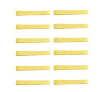 HEATSHAKING Esponjas Faciales Limpiadoras Comprimidas 48 Piezas Esponja Amarilla Absorción de Agua Conveniente para Llevar y Uso en Tejido Seco