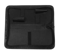 HEATSHAKING Estuche de Tijeras de Peluquería Negro de PU para Uso en Salón o Casa, Fácil de Abrir y Transportar, Bolsa Profesional para Tijeras de Cortar Pelo