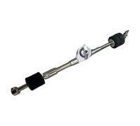 HEATSHAKING Extensión de Soporte para Platillo de Batería de Metal Plata Resistente para Kit de Percusión en Ensayos y Presentaciones