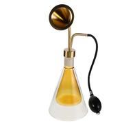 HEATSHAKING Frasco de Muestra de Aromas de Vidrio Portátil Bomba Manual, Difusor de Aromaterapia Elegante para Aceites Esenciales y Café en Casa o Viaje Color Aleatorio