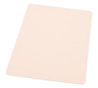 HEATSHAKING Hoja de Práctica de Silicona para Tatuajes de Cejas Tacto Realista y Grosor 1.5mm para Principiantes en Color Beige Adecuado para Práctica de Microblading