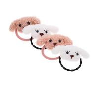 HEATSHAKING Lazos Pelo de Cachorro de Tela, 4 Piezas, Suaves y Versátiles para Perros, Accesorios Aseo y Vestir a Tus Mascotas Estilo