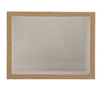 HEATSHAKING Marco Tridimensional Elegante de Mdf y Acrílico con Panel Deslizante para Exhibición de Flores Secas y Recuerdos de Ñiño, Adecuado para Decoración Artística y DIY