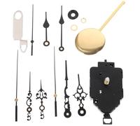 HEATSHAKING Mecanismo de Reloj Silencioso Movimiento de Balanceo, Kit Completo de Repuesto para Reloj de Pared, Motor Duradero para Bricolaje en Oficinas, Dormitorios y Salas de Estar