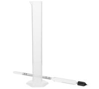 HEATSHAKING Medidor de Densidad para Masa de Harina Alta Precisión, Hidrómetro de Plástico y Vidrio para Herramientas de Cocina en Elaboración de Alimentos