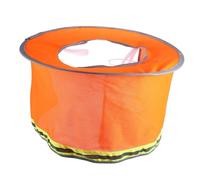 HEATSHAKING parasol Hombres con tinte seguridad inserto de casco sombra de casco protector de ala de casco accesorio de hardhat visera de sombrero de protección el plastico Naranja