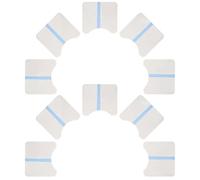 HEATSHAKING Parche reafirmante de glúteos y muslos, 20PCS cinta moldeadora invisible, adhesivo de PVC para soporte corporal, adecuado para flácida y ejercicio, 16x15 cm