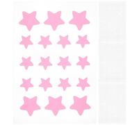 HEATSHAKING Parches Hidrocoloides Rosa en Forma de Estrella para Granos Cara, Material Sintético, 126 Unidades para Cuidado y Reducción de Marcas Visibles