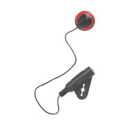 HEATSHAKING Pickup Acústico con Clip para Guitarra Ukelele y Violín Transductor Piezo Portátil sin Perforación con Eq para y Volumen