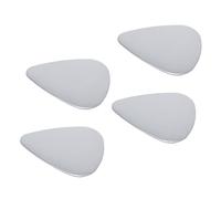 HEATSHAKING Púas de Guitarra Eléctrica de Acero Inoxidable 4 Piezas Duraderas Sonido Único para Músicos y Bajistas en Instrumentos Acústicos y Clásicos