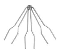 HEATSHAKING Puntas de Alambre para Pirograbador de Madera, Metal Resistentes para Proyectos DIY y Manualidades, Pack de 3 Unidades Plata para Principiantes y Profesionales