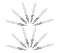 HEATSHAKING Puntas de repuesto para rotuladores de pintura 12pcs 0,5 mm punta fina de metal y nylon para manualidades, dibujo y marcado