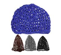 HEATSHAKING Redes Cabello de Mujer 5 Piezas, Redecilla Elástica de Malla de Rayón, Gorro para Dormir Antideslizante (,) para Protección Nocturna y Cuidado del Cabello