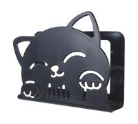 HEATSHAKING Soporte de pared para báscula de baño, estante de almacenamiento para mini PC y router WiFi, sin taladro, plástico negro, para baño y puertas de armario