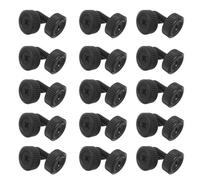 HEATSHAKING Tornillos para Cajas PC Cabeza Redonda, 100piezas, Aleación Resistente y Plástico Duradero para Reparación E Instalación de Ordenadores de Sobremesa
