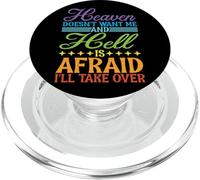Heaven Doesn'T Want Me and Hell Is Afraid - PopSockets PopGrip para MagSafe