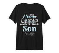 Heaven Is A Beautiful Place Because They Have My Son Camiseta Premium
