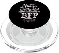 Heaven Is Beautiful My BFF Memorial Dolor Pérdida PopSockets PopGrip para MagSafe