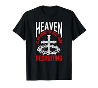 Heaven Is My Home I'm Just Here Recruiting Camiseta