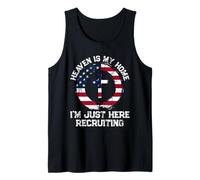 Heaven Is My Home I'm Just Here Recruiting Camiseta sin Mangas