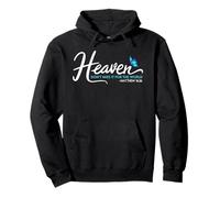Heaven - No te lo pierdas por el mundo con mariposa azul Sudadera con Capucha