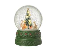 Heaven Sends Bola de nieve musical con diseño de animales del bosque