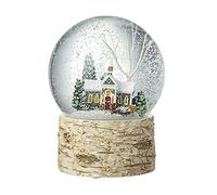 Heaven Sends Decoracin del globo de nieve de casa de Navidad