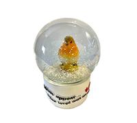 HEAVEN SENDS ROBINS APAREN CUANDO LOS AMADOS ESTÁN CERCA DE NAVIDAD NIEVE GLOBE