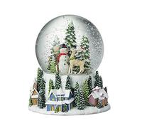 Heaven Sends Santa Snowman Townscape Townscape - Bola de nieve (12 x 16 cm)