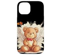 Heaven Sent: Oso de peluche divertido con alas para adultos y niños Carcasa para iPhone 14
