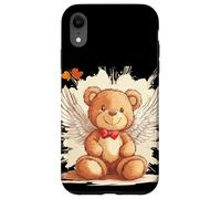 Heaven Sent: Oso de peluche divertido con alas para adultos y niños Carcasa para iPhone XR