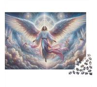 Heavenly Angel Wings Rompecabezas Imposible,desafío for Adults Juego Educativo 1000 Piezas Obra De Arte De Juego De para Adultos Y Niños A Partir De 12 Años 52x38cm/1000pcs