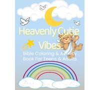 Heavenly Cutie Vibes: Bible Coloring and Activity Book For Teens And Adults, Word Search, Biblical, School and more. 80+ Pages, So much fun!