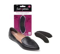 Heavenly heelz - Pétalos de a pie Poron - Almohadilla con SoftSpots - Doble Densidad Back de empuñaduras talón para zapatos - 1 par negro talla única
