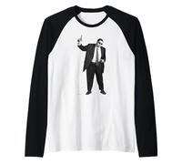 Heavy D & El Rapero Boyz Big Trouble Actor Michael Grecco Camiseta Manga Raglan
