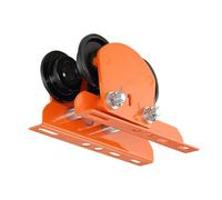 Heavy Du C Beam Trolley - Pequeño elevador de doble rueda de acero, soporte de carga manual para Ga Warehouse, Worhop y uso industrial