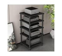 Heavy Du - Estante de madera HiFi o Rack moderno AV Ma Stand Amplificador de esquina para DVD y video Equint Robusto y Slish Sto Soluts