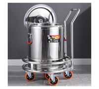 Heavy Du - Estante para ollas de acero inoxidable con ruedas, carrito de cocina para chefs profesionales y bares, fácil de instalar y li, ideal para uso comercial