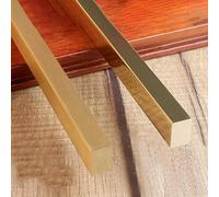 Heavy Du Flo Trat Tiras - Borde de umbral de madera a azulejos sin costuras para una conexión suave del suelo y diseño Slish para renovación del hogar