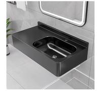 Heavy Du - Fregadero de un solo tazón para lavar a mano, montaje en pared o encimera para restaurantes, cocinas y servicio de alimentos, fácil de limpiar