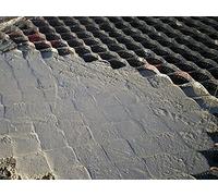 Heavy Du Gravel Grid Pavimentadores de 4 m x 9 m (13 pies x 30 pies) de polietileno estabilizador del suelo, 5 cm de altura, agujeros de drenaje, soporta 3600 kg de carga, perfecto para calzadas y