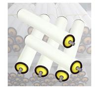Heavy Du - Juego de 5 transportadores de rodillos de PVC para manejo suave de materiales para cargas largas. Dimeones: sistema de rodillos industriales de 32 a 4 pulgadas para un transporte eficiente