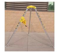 Heavy Du - Kit de detención de caídas de aluminio de 4 a 7 pies Teles Tr para espacios reducidos, sistema de cuerda de protección contra caídas para pozos profundos, alcantarillados, chimeneas, uso