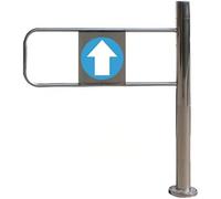 Heavy Du Metal automático GNC - Swing Ber para almacenes, bares y mercados - Sistema de protección de entrada segura para un acceso seguro