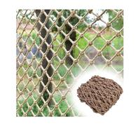 Heavy Du - Red de escalada de 3 x 6 m para niños y adultos, juego de columpio, correas de cuerda para casa del árbol, parques infantiles, aventura, diversión al aire libre y actividades de fitness