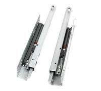 Heavy Du - Riel deslizante de 25 kg, mecanismo de presión para liberar para un movimiento suave, ideal para pieles y pelos, 1 par