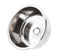 Heavy Du RV Fregadero redondo de acero inoxidable 304 para autocaravanas, cámpers, yates, remolques, para navegantes y entusiastas del aire libre